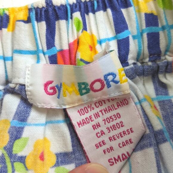 Vintage Gymboree Skirt Baby Girls Size Small 18-24m Floral - Picture 4 of 4